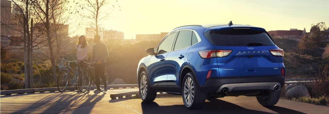 2019 Ford Escape blue SUV