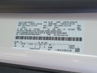2026 Ford Transit-350 XLT 15 Passenger
