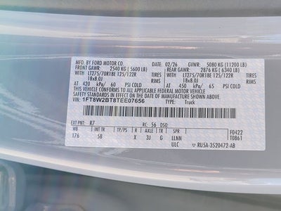 2026 Ford F-250SD F-250® Lariat®