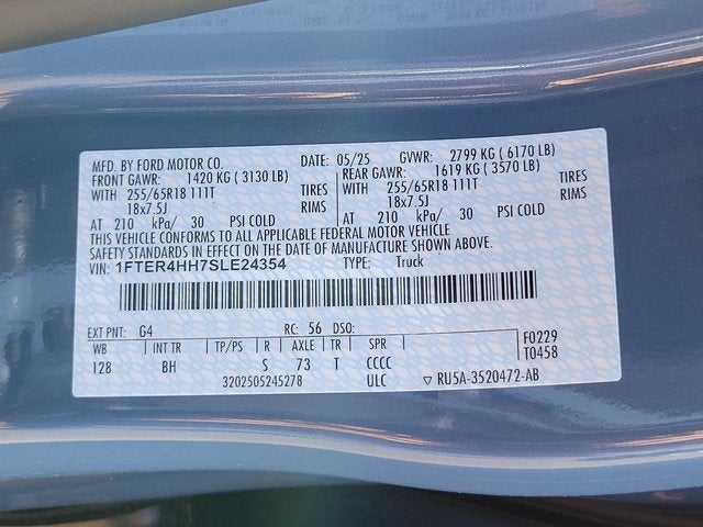 2025 Ford Ranger XLT