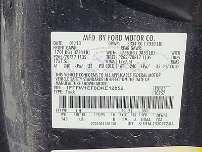 2013 Ford F-150 XLT