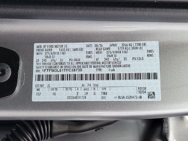 2026 Ford F-150 XLT
