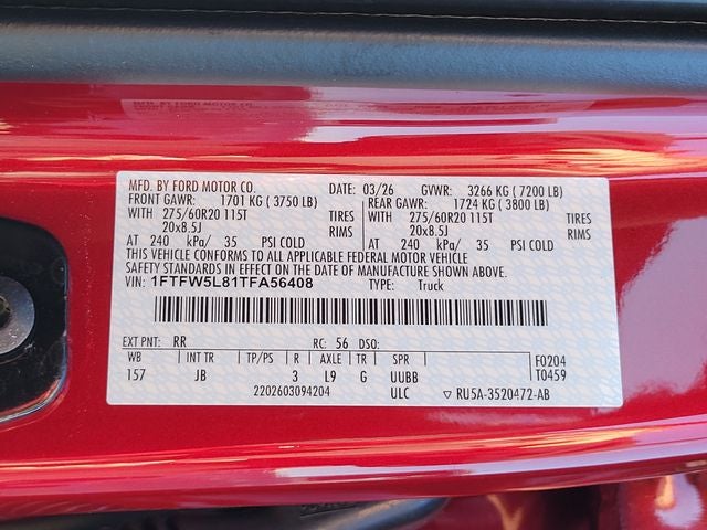 2026 Ford F-150 Lariat