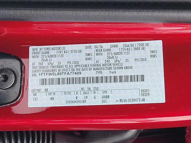 2026 Ford F-150 Lariat