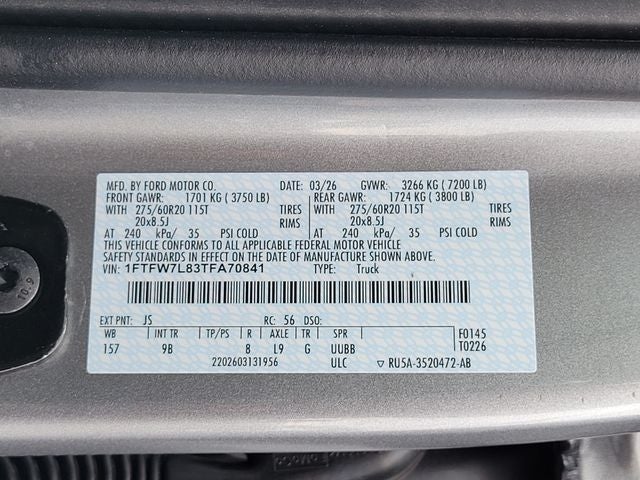2026 Ford F-150 Platinum