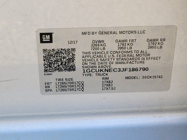 2018 Chevrolet Silverado 1500 LS