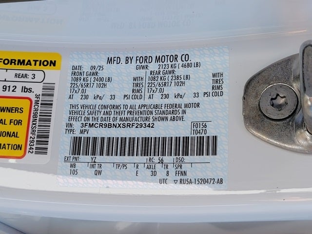 2025 Ford Bronco Sport Big Bend