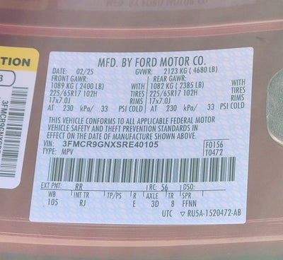 2025 Ford Bronco Sport Heritage