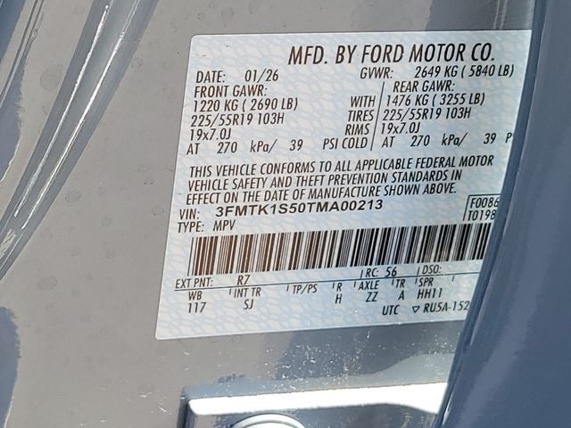 2026 Ford Mustang Mach-E Select