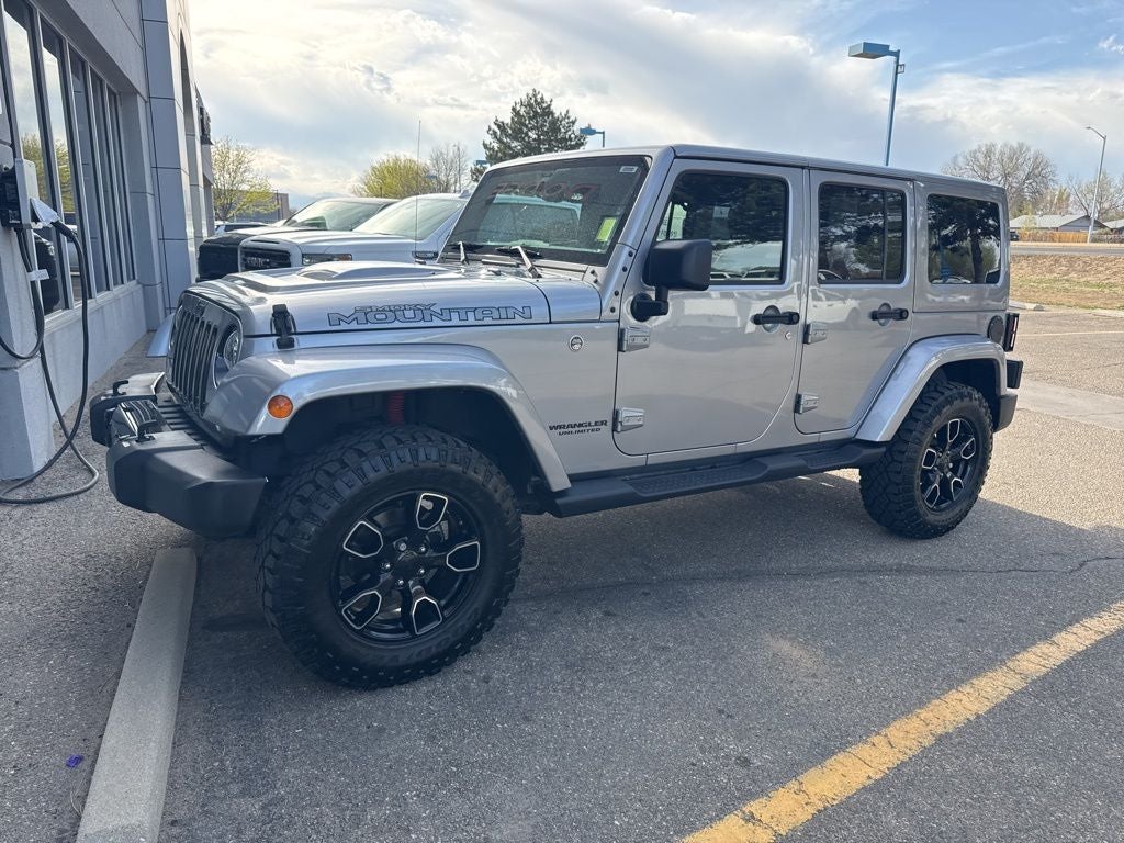 2017 Jeep Wrangler Unlimited Smoky Mountain 4x4