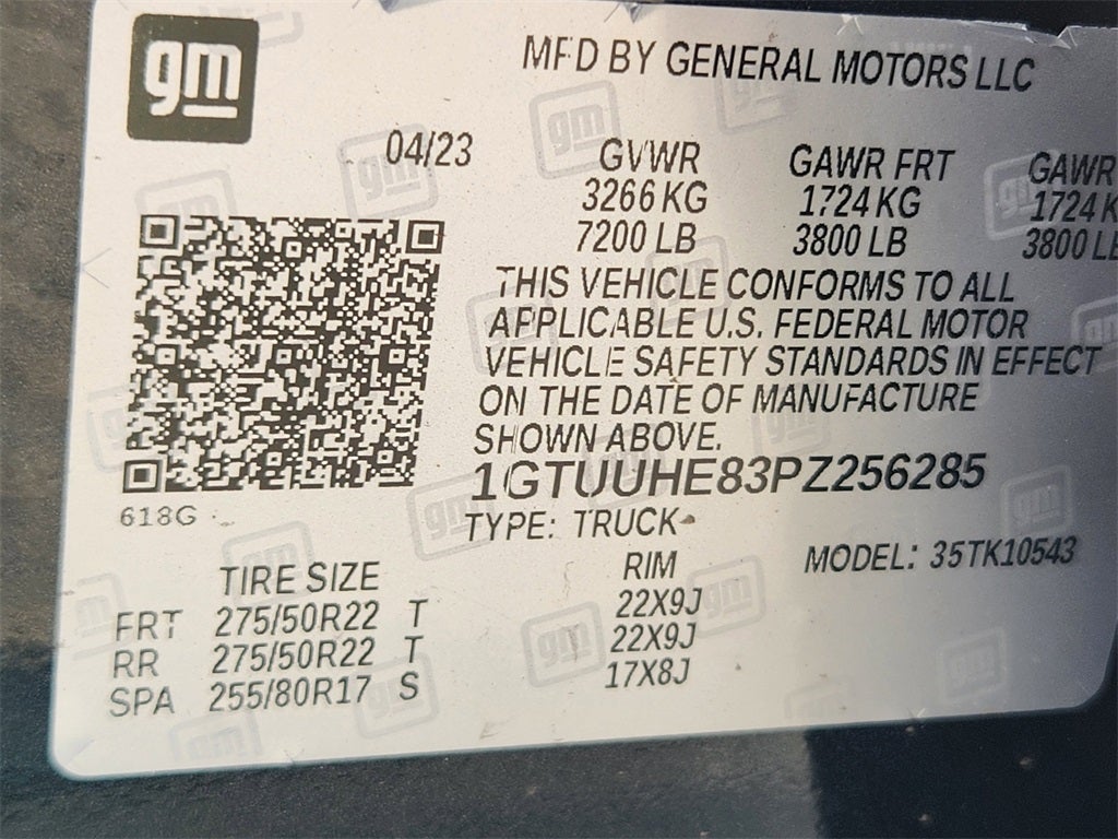 2023 GMC Sierra 1500 4WD Crew Cab Short Box Denali Ultimate