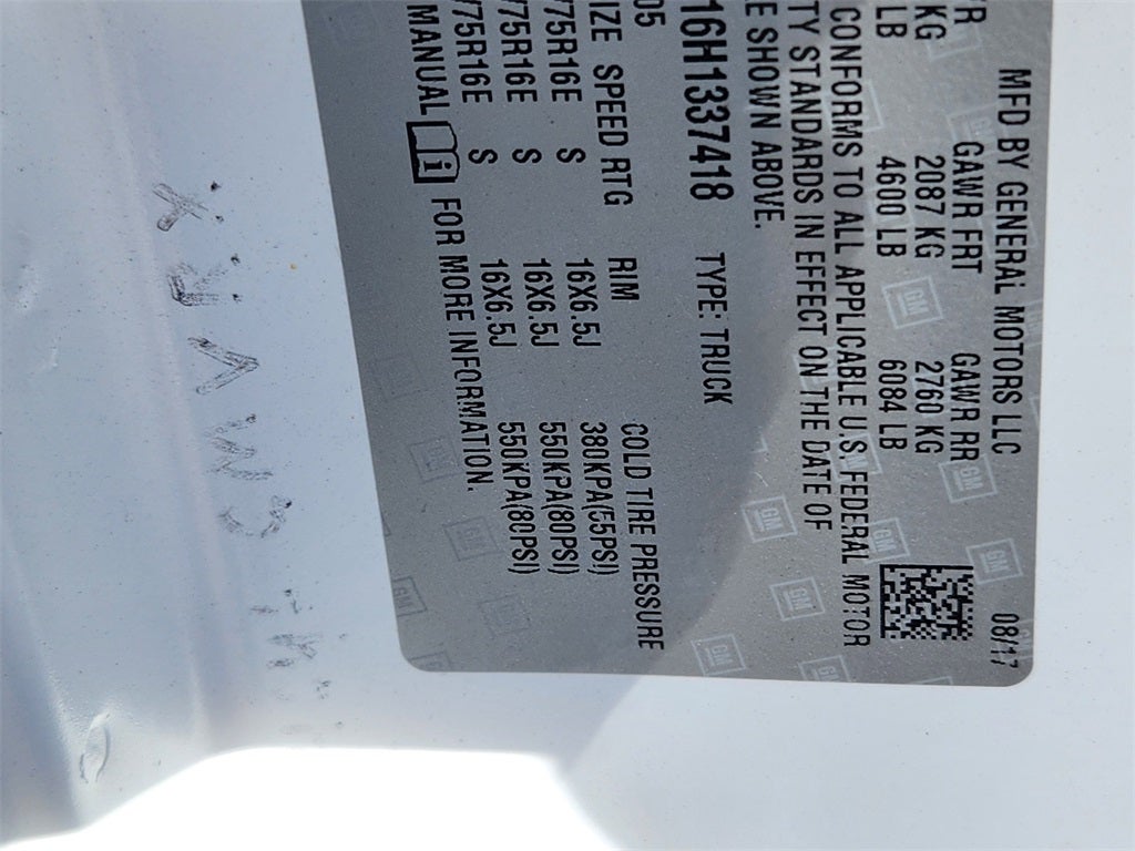 2017 GMC Savana 3500 Work Van