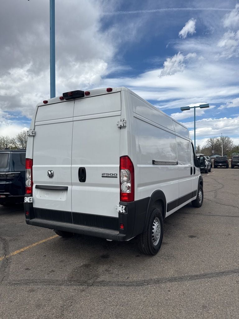2025 RAM ProMaster 2500 Cargo Van Tradesman High Roof 159' WB w/Pass Seat