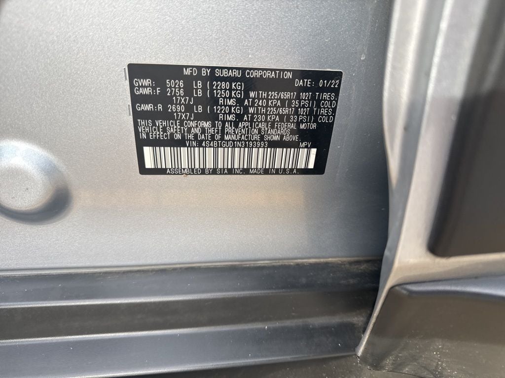 2022 Subaru Outback Wilderness