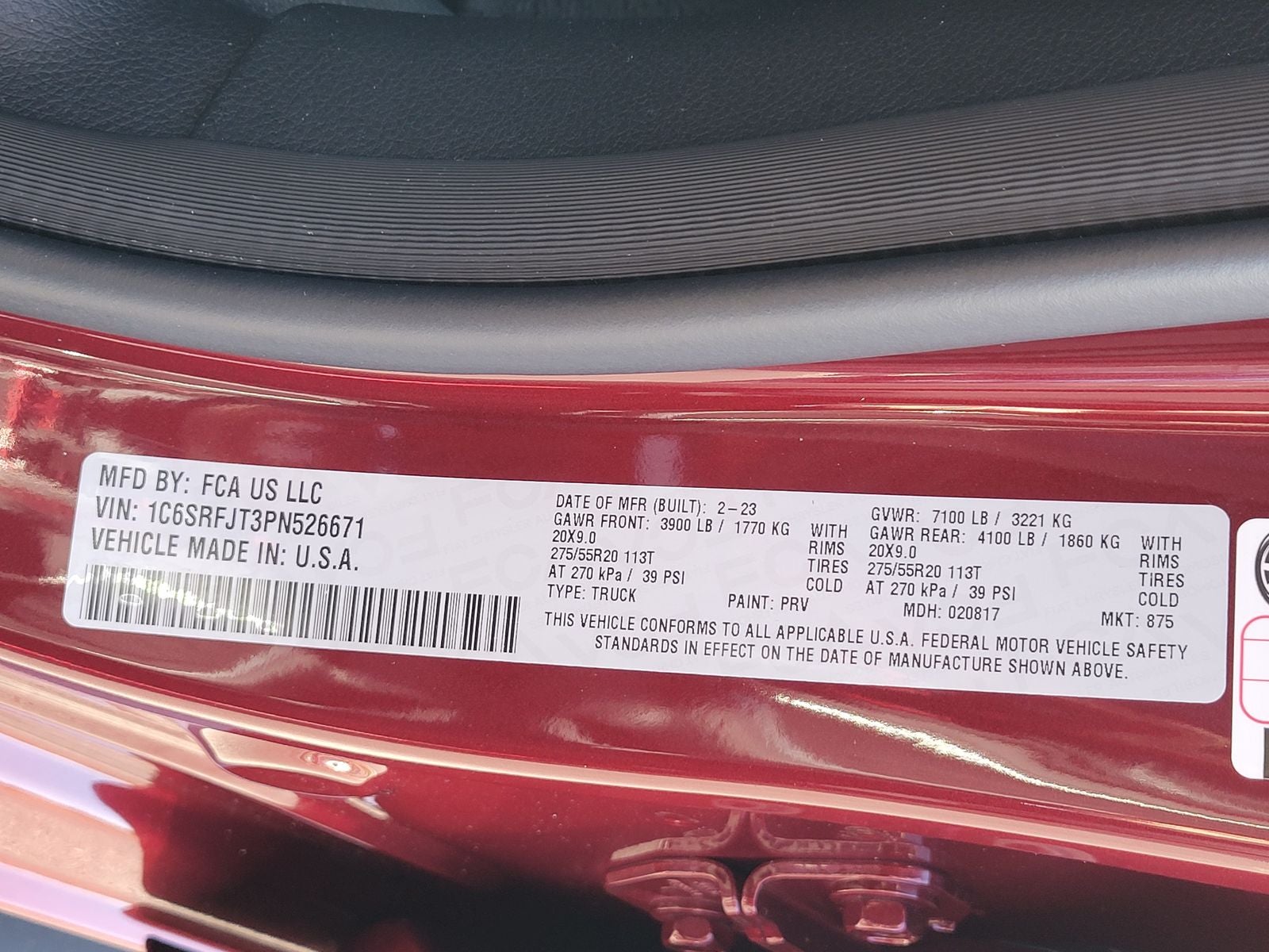 2023 RAM 1500 Laramie