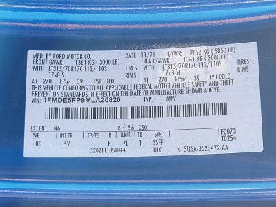 2021 Ford Bronco First Edition