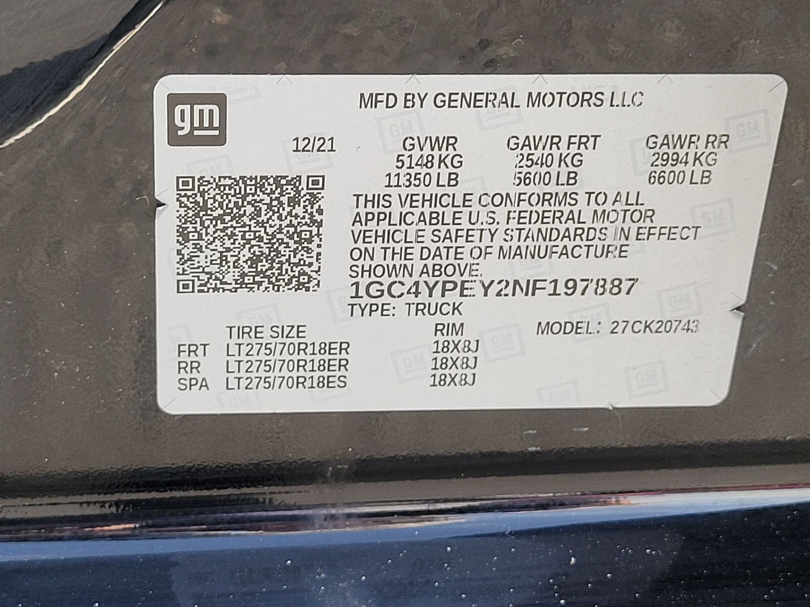 2022 Chevrolet Silverado 2500HD LTZ