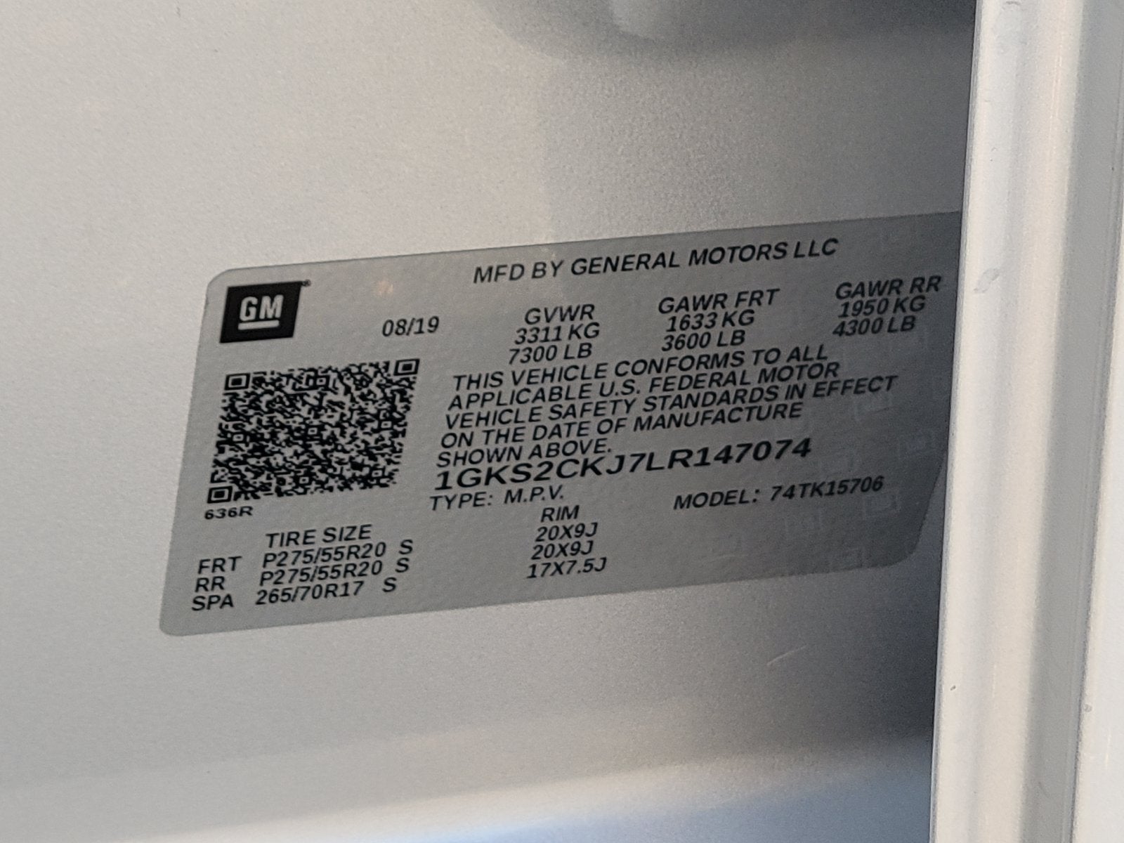 2020 GMC Yukon Denali