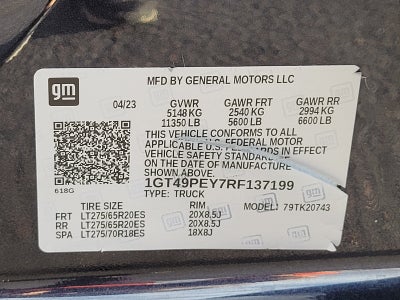 2024 GMC Sierra 2500HD AT4