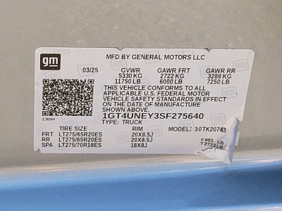 2025 GMC Sierra 2500HD SLT