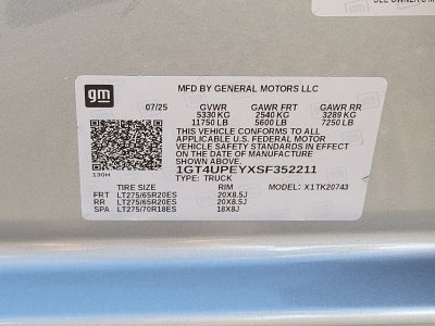 2025 GMC Sierra 2500HD AT4