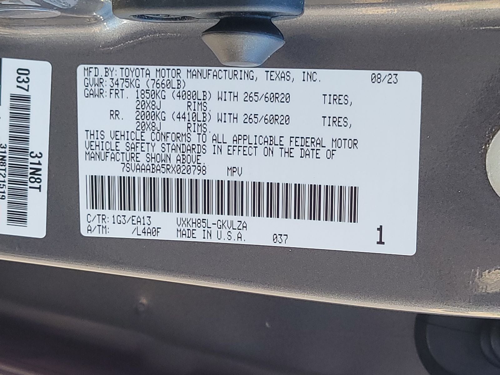 2024 Toyota Sequoia Limited