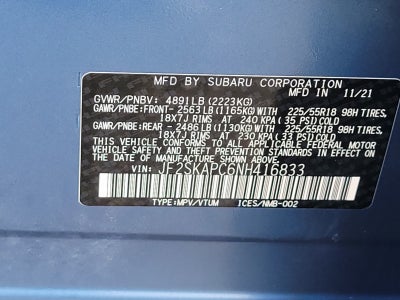 2022 Subaru Forester Limited