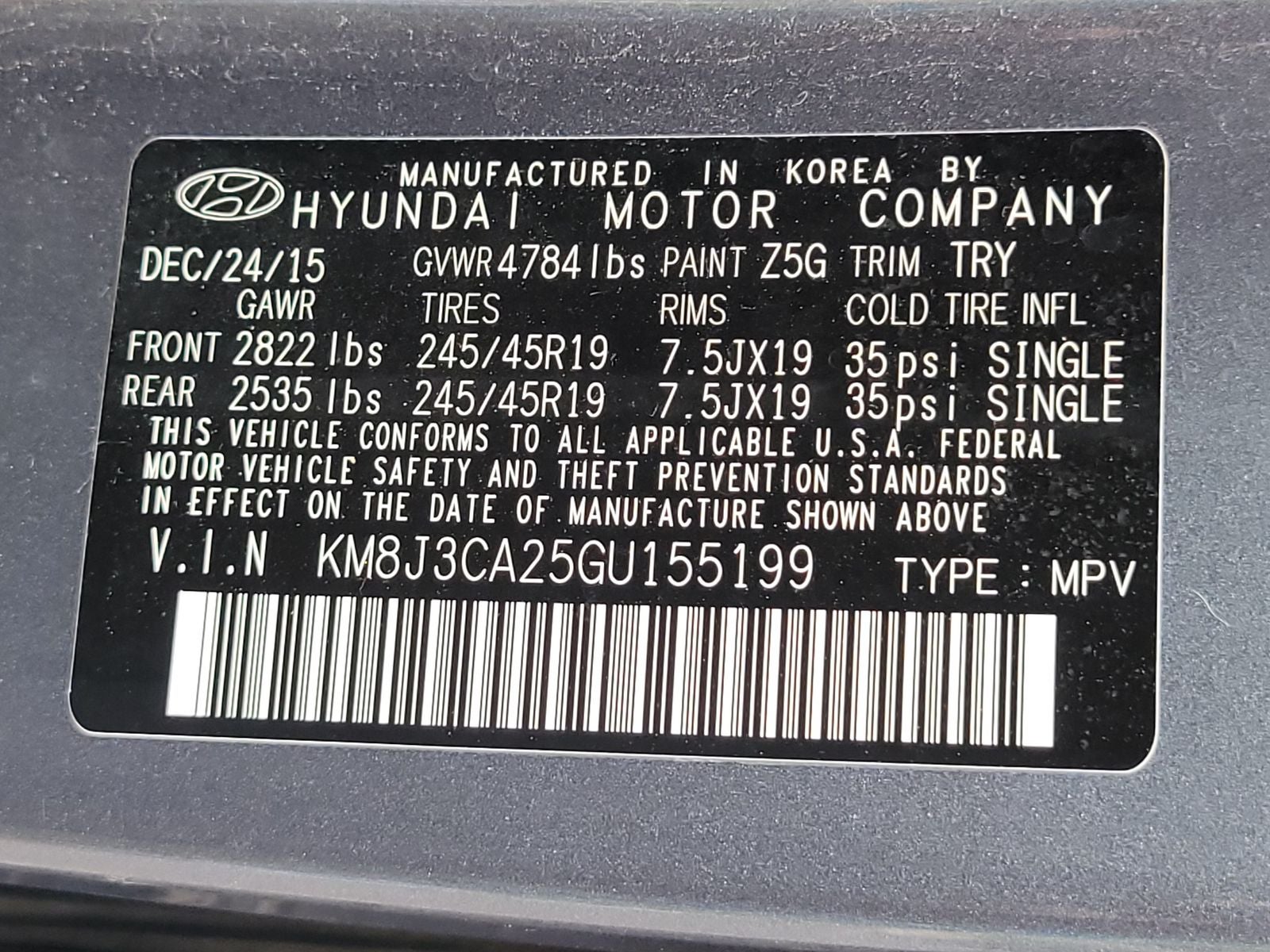 2016 Hyundai Tucson Limited