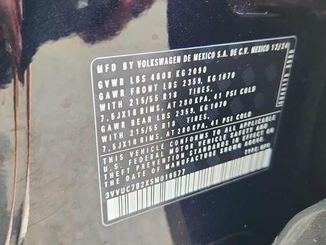 2025 Volkswagen Taos SE