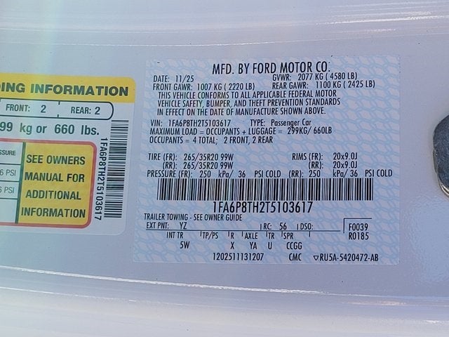 2026 Ford Mustang EcoBoost Premium