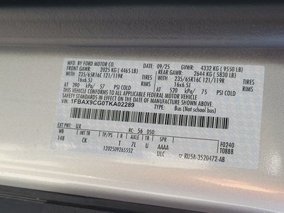 2026 Ford Transit-350 XLT