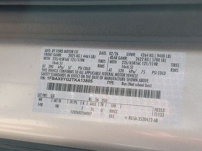 2026 Ford Transit-350 XL 12 Passenger