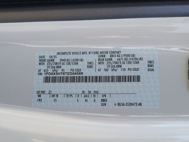 2026 Ford F-550SD XL DRW