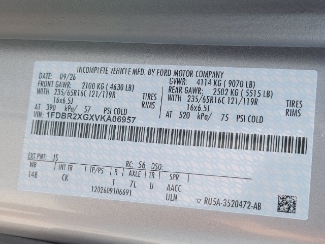 2027 Ford Transit-250 Base