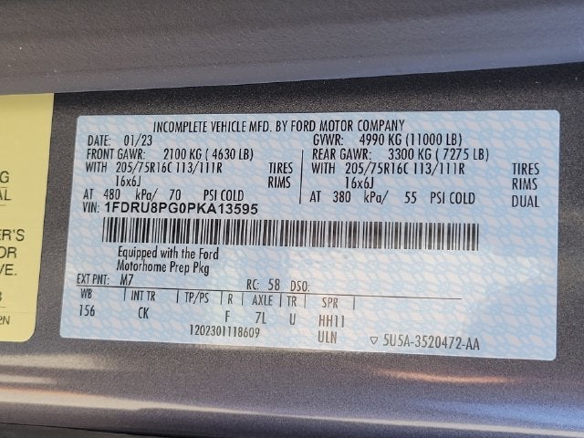 2023 Ford Transit-350 Base Winnebago EKKO 22A