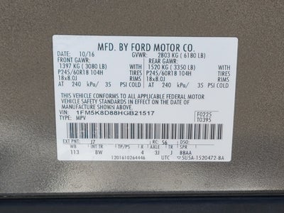 2017 Ford Explorer XLT