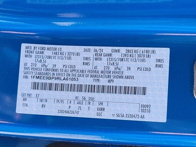 2024 Ford Bronco Badlands