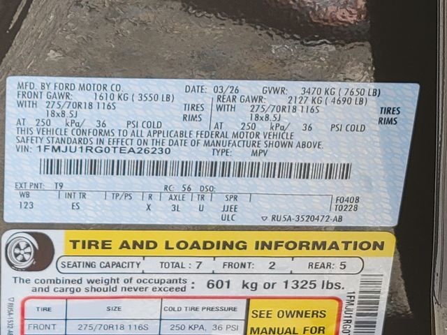 2026 Ford Expedition Tremor