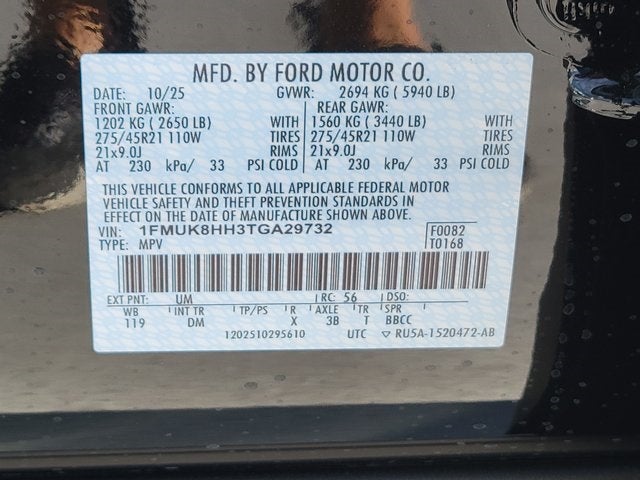 2026 Ford Explorer Platinum