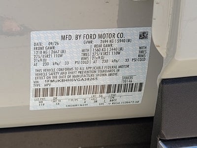 2027 Ford Explorer Platinum