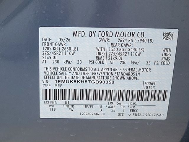 2026 Ford Explorer ST-Line