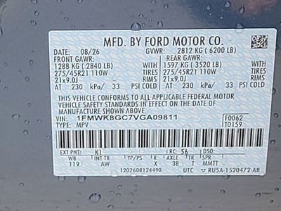 2027 Ford Explorer ST