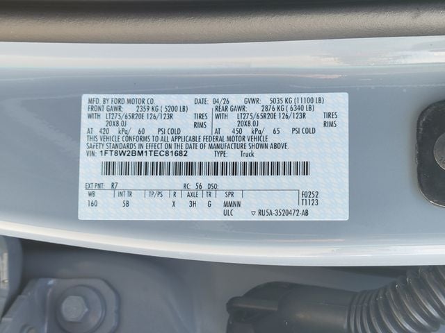 2026 Ford F-250SD Lariat