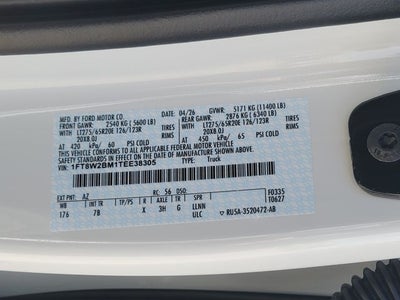 2026 Ford F-250SD Platinum