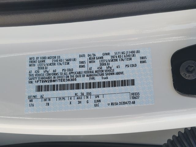 2026 Ford F-250SD Platinum