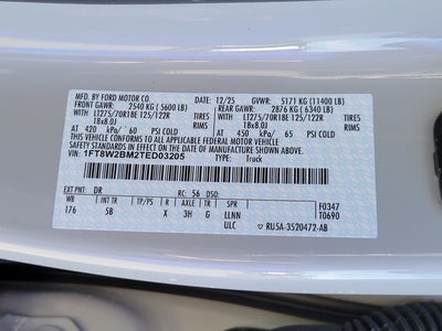 2026 Ford F-250SD Lariat