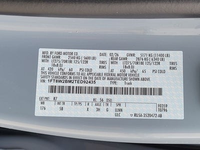 2026 Ford F-250SD Lariat