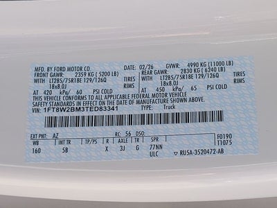 2026 Ford F-250SD Lariat