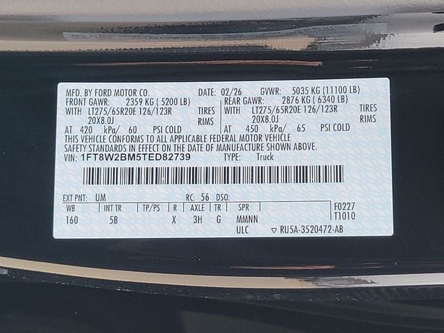 2026 Ford F-250SD Lariat