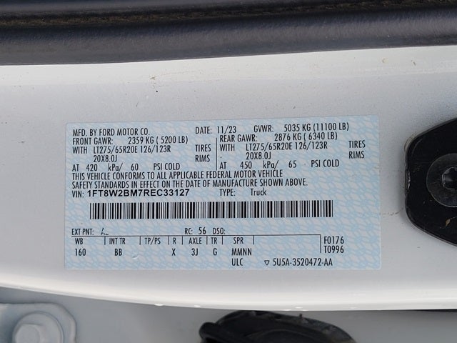 2024 Ford F-250SD Platinum